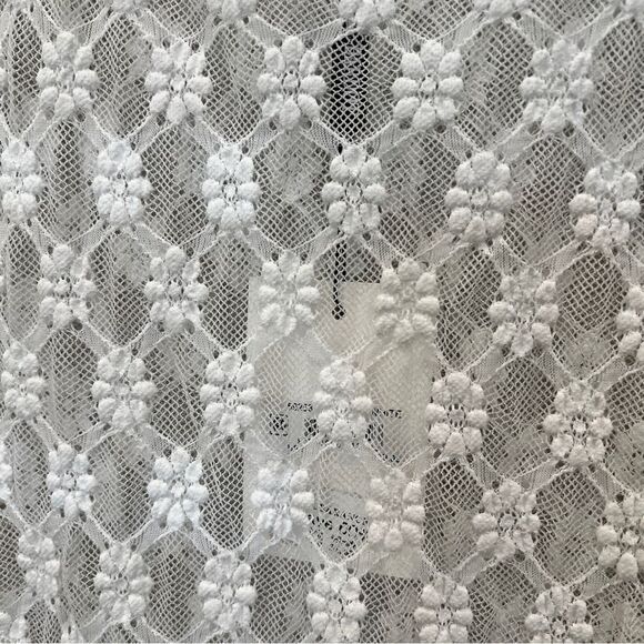 Bardot Adoni Lace Bodysuit White Sheer High-Cut Thong L NWT - Picture 9 of 14